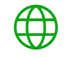 Weltkugel-Symbol